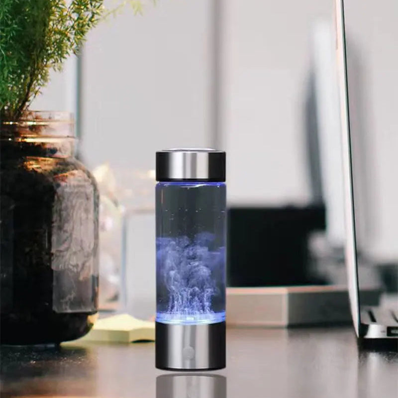 Electric Hydrogen Water Generator Bottle